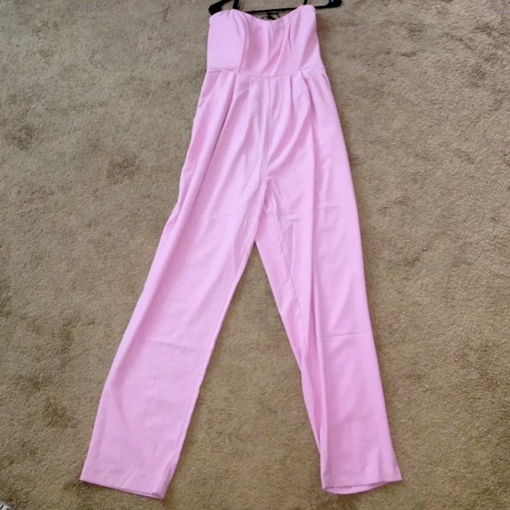 Forever21 lavender jumpsuit size small women